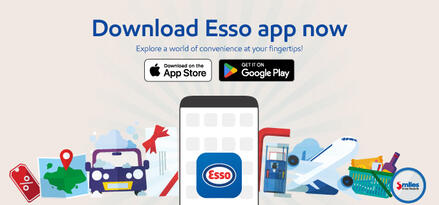 The Esso app is here